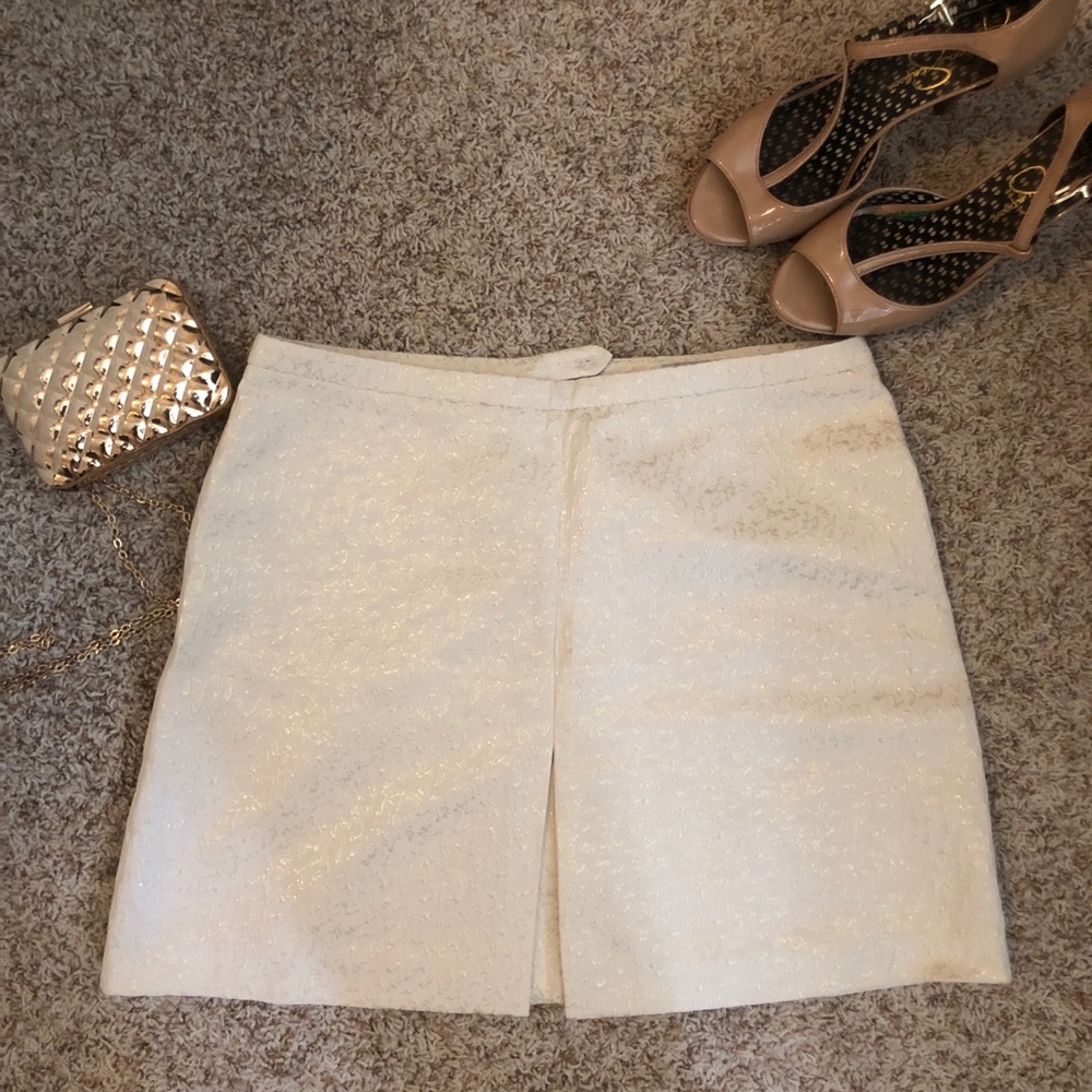 Never worn H&M gold/tan skirt